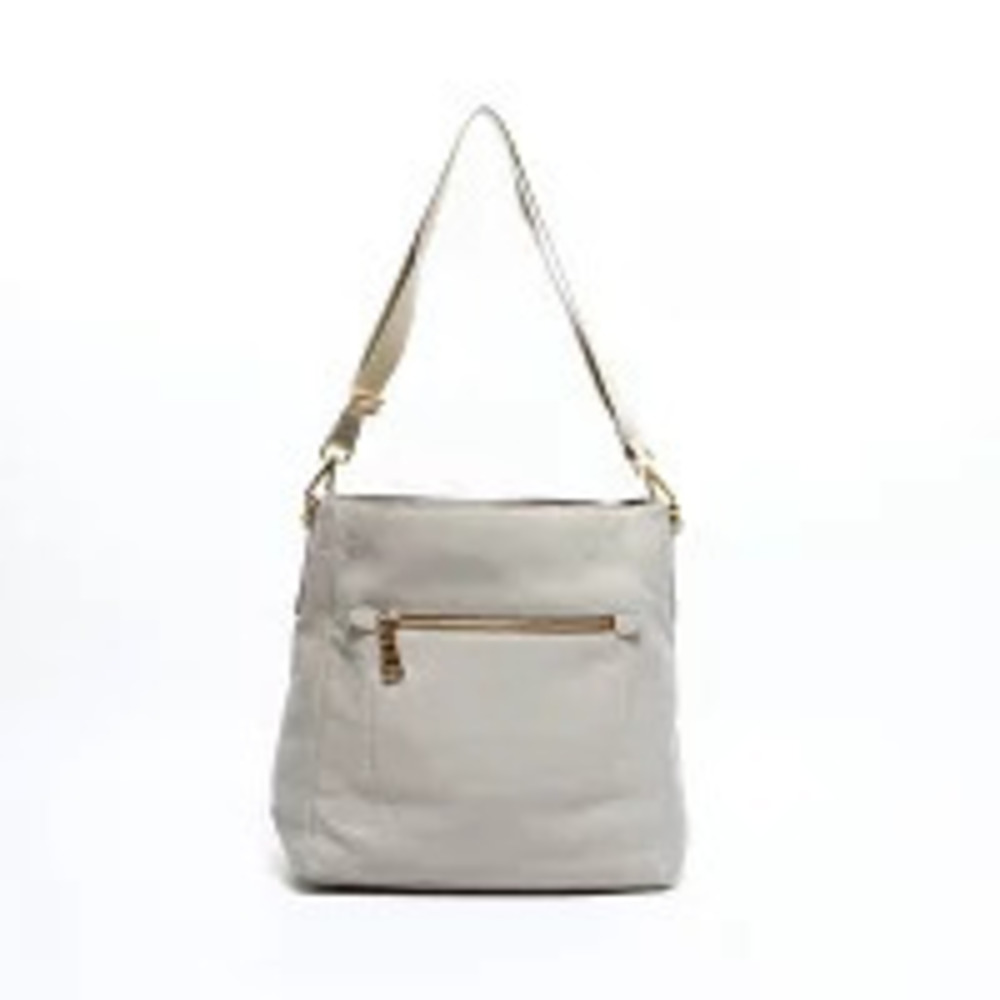 Prada White shoulder Daino Vitello hobo leather bag